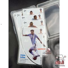 Combo 50 Ảnh Thẻ Cầu Thủ Bóng Đá Huyền Thoại - Quà Tặng Thú vị, Chất Liệu PVC Cao Cấp, Kích Thước 8.8x6.3cm