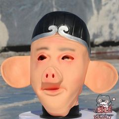 Mặt Nạ Trư Bát Giới Cao Cấp - Đồ Hóa Trang Tôn Ngộ Không Đặc Biệt Cho Halloween, Trung Thu, Sự Kiện, Quay Video TikTok