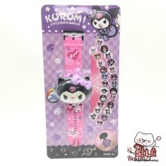 Đồng Hồ Kỹ Thuật Số Disney Cho Trẻ Em - Người Nhện, Người Sắt & Elsa, 24 Hình Chiếu, Quà Giáng Sinh Tuyệt Vời