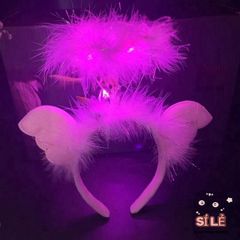 Băng Đô LED Phát Sáng Vàng Ấm Áp - Phụ Kiện Thời Trang Hot TikTok, Thiết Kế Hàn Quốc, Dễ Dàng Kết Hợp Với Tóc & Trang Phục