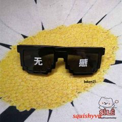 Kính Mắt Thug Life 6 Chấm MINECRAFT - Kính Thời Trang Độc Đáo, Nhiều Màu Sắc, Phù Hợp Mọi Khuôn Mặt [FREESHIP]