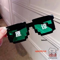 Kính Mắt Thug Life 6 Chấm MINECRAFT - Kính Thời Trang Độc Đáo, Nhiều Màu Sắc, Phù Hợp Mọi Khuôn Mặt [FREESHIP]