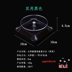 Bàn Xoay Đa Năng 360 Độ Chụp Ảnh & Quay Video Sản Phẩm - Tiết Kiệm Năng Lượng Mặt Trời, Thân Thiện Với Môi Trường