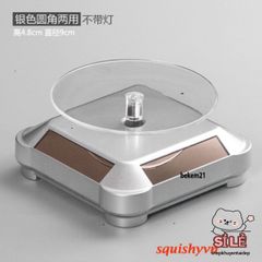 Bàn Xoay Đa Năng 360 Độ Chụp Ảnh & Quay Video Sản Phẩm - Tiết Kiệm Năng Lượng Mặt Trời, Thân Thiện Với Môi Trường