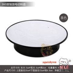 Bàn Xoay Đa Năng 360 Độ Chụp Ảnh & Quay Video Sản Phẩm - Tiết Kiệm Năng Lượng Mặt Trời, Thân Thiện Với Môi Trường