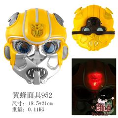 Mặt nạ Thỏ Bunny Lấp Lánh Xà Cừ - Phụ Kiện Halloween Cho Trẻ Em và Người Lớn, Đèn LED Phát Sáng, Cosplay Độc Đáo