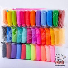 Combo 12 Gói Đất Sét Nhật Soft Clay - Nguyên Liệu Hoàn Hảo Cho Làm Butter Slime Thoải Mái và Sáng Tạo!