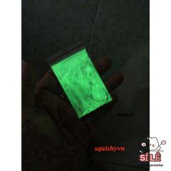 Bột Dạ Quang Màu Xanh Lá 10g - Chất Liệu Handmade Phát Sáng Độc Đáo, Trang Trí Quán Bar, Karaoke ấn Tượng