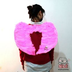 Cánh Thiên Thần và Cánh Ác Quỷ Lông Vũ Cho Cosplay Halloween - Phụ Kiện Chụp Ảnh Thời Trang Cho Trẻ Em và Người Lớn