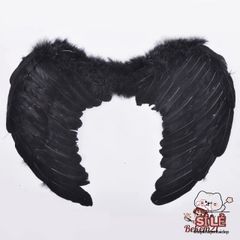 Cánh Thiên Thần và Cánh Ác Quỷ Lông Vũ Cho Cosplay Halloween - Phụ Kiện Chụp Ảnh Thời Trang Cho Trẻ Em và Người Lớn