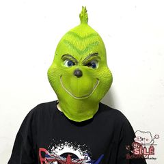 Mặt Nạ Ông Già Noel Grinch Đáng Yêu - Mặt Nạ Giáng Sinh Cosplay Cho Trẻ Em & Người Lớn - Đồ Dùng Hóa Trang Vui Nhộn