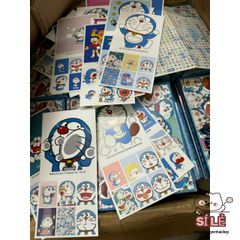 Bộ thẻ bài Doremon với sticker & thẻ lomo Nobita, Chaien, Xuka, Xê Kô - Quà tặng độc đáo cho fan anime và manga