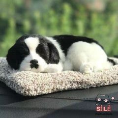 Chó Bông Nano Khử Mùi Ô Tô - Thú Bông Trang Trí Taplo Xe Hơi Hút Mùi Than Hoạt Tính Đáng Yêu, Phụ Kiện Ô Tô Thông Minh