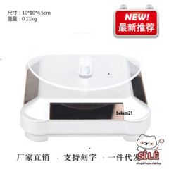 Bàn Xoay 360 Độ Năng Lượng Mặt Trời - Đế Trưng Bày Chụp Ảnh Video 3 Vòng/Phút, Tiết Kiệm Năng Lượng, Dùng Cho Đồ Trang Sức, Đồng Hồ