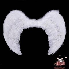 Băng Đô Cánh Thiên Thần Trắng Cho Bé - Đạo Cụ Chụp Ảnh Ngọt Ngào Cho Trẻ Sơ Sinh - Quà Tặng Dễ Thương