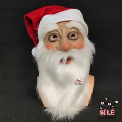 Mặt Nạ 3D Ông Già Noel Cosplay - Phụ Kiện Hóa Trang Tái Sử Dụng Cho Người Lớn - Thời Trang Giáng Sinh Vui Nhộn