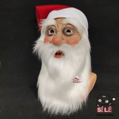 Mặt Nạ 3D Ông Già Noel Cosplay - Phụ Kiện Hóa Trang Tái Sử Dụng Cho Người Lớn - Thời Trang Giáng Sinh Vui Nhộn
