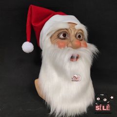 Mặt Nạ 3D Ông Già Noel Cosplay - Phụ Kiện Hóa Trang Tái Sử Dụng Cho Người Lớn - Thời Trang Giáng Sinh Vui Nhộn