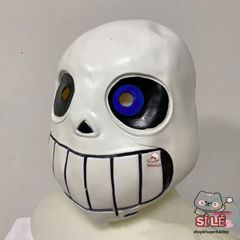 Mặt Nạ Hóa Trang Papyrus - Phụ Kiện Cosplay Halloween Nhân Vật Game Legend Of The Sans - Mặt Nạ Cao Su Mắt Xanh/Đen