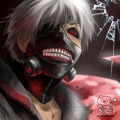 Mặt Nạ Hóa Trang Kaneki Ken - Nhân Vật Tokyo Ghoul Đẹp Mắt, Chất Liệu Da Chống Mòn, Kích Thước Điều Chỉnh Cho Người Lớn