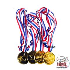 Bộ Huy Chương Thể Thao Cao Cấp - Giải Thưởng Vàng Bạc Đồng Nhựa An Toàn 6 Kiểu Độc Đáo Cho Trẻ Em và Người Lớn