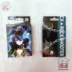 Bộ Bài Dead Master Black Rock Shooter - 52 Lá Thẻ Poker Dễ Thương Dành Cho Học Sinh và Fan Anime