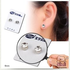 Bộ Khuyên Tai Nam Châm Unisex (2 cái) - Hoa Tai Đẹp, Không Cần Lỗ Bấm, Phong Cách Thời Trang, Chất Liệu Cao Cấp