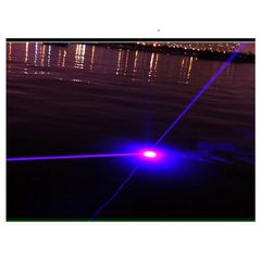 Đèn Laser Siêu Mạnh Màu Xanh Dương Cao Cấp - Công Suất Lớn Cho Chiếu Sáng Đêm - Bộ Đầy Đủ 1 Đèn, 2 Pin Sạc, Hộp Sang Trọng