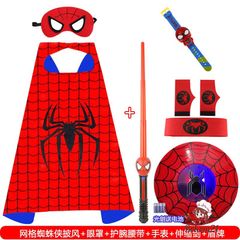 Set Bộ Quần Áo Người Nhện và Iron Man Cho Bé Trai - Áo Choàng Cosplay Siêu Anh Hùng Dễ Thương, Quà Tặng Sinh Nhật Hấp Dẫn