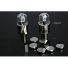 Bộ 2 Đèn Led Neon Gắn Van Bánh Xe Đạp & Xe Máy - Đèn Cảm Biến Ánh Sáng 7 Màu Cho Xe Thêm Phong Cách, An Toàn Khi Lưu Thông