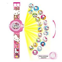 Đồng Hồ Chiếu Hoạt Hình Sanrio Cinnamoroll Melody Hello Kitty Đáng Yêu - Quà Tặng Lý Tưởng Cho Trẻ Em 24 Tuổi