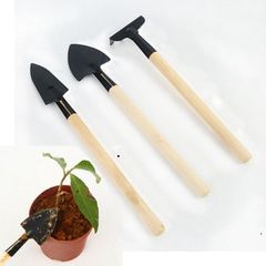 Bộ 3 Cuốc Xẻng Mini Đa Năng - Dụng Cụ Làm Vườn & Chăm Sóc Cây Cảnh - Phượt Tiện Lợi, Thiết Kế Gọn Nhẹ