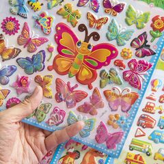 Bộ 50 Hình Dán Sticker Dễ Thương Trang Trí Album, Nhật Ký, Sổ Lưu Niệm – Chất Liệu PP, Dễ Dàng Sử Dụng