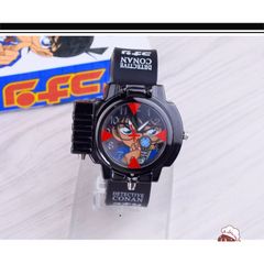 Đồng Hồ Đeo Tay Trẻ Em Conan - Thiết Kế Độc Đáo Với Kính Lúp và Đèn Laser, Phù Hợp Cho Fan Manga Thám Tử Lừng Danh