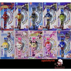 Đồng Hồ Chiếu Hình Hoạt Hình Marshall Paw Patrol - Đồng Hồ Thời Trang Cho Trẻ Em, Quà Tặng Dễ Thương