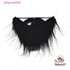 Bộ Râu Giả Màu Đen Halloween - Phụ Kiện Hóa Trang Nam Nghệ Thuật Chùm Râu cho Tiệc Tùng và Lễ Hội