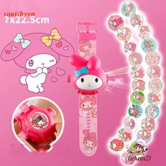 Đồng Hồ Sanrio Kuromi Dễ Thương cho Trẻ Em - Đồng Hồ Thể Thao Hoạt Hình Chống Nước, Phụ Kiện Thời Trang Mùa Học