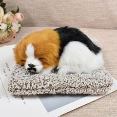 Phụ Kiện Trang Trí Xe Hơi Hình Chú Chó Dễ Thương - Gấu Bông Khử Mùi Than Hoạt Tính, Lọc Không Khí Tươi Mát cho Ô Tô