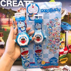 Đồng hồ chiếu hình điện tử bé gái - Peppa Pig, Mèo Kitty, Ngựa Pony - Quà tặng dễ thương cho trẻ em từ 3 tuổi trở lên