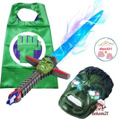 Bộ trang phục hóa trang trẻ em Người Nhện Halloween - Bao gồm áo quần và mặt nạ siêu anh hùng Marvel cho bé gái, bé trai.