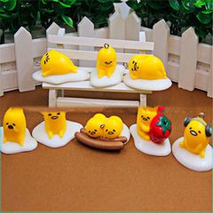 Móc Khóa Trứng Lười Gudetama - Phụ Kiện Anime Nhật Bản Dễ Thương - Mô Hình Ốp La Gudetama Giới Hạn 5cm