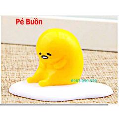 Móc Khóa Trứng Lười Gudetama - Phụ Kiện Anime Nhật Bản Dễ Thương - Mô Hình Ốp La Gudetama Giới Hạn 5cm