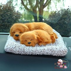 Thú bông Chó PUG than hoạt tính khử mùi - Sản phẩm trang trí ô tô, lọc không khí tự nhiên cho gia đình và trẻ nhỏ