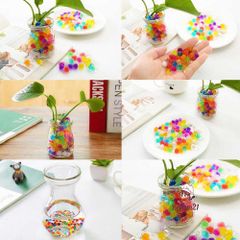 Bộ 10000 Hạt Nở Siêu Thấm Trang Trí Nhiều Màu Sắc - Phụ Kiện Trồng Cây Hoa & Decor Nhà Cửa
