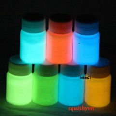 Sơn Dạ Quang 20ML Phát Sáng Cực Mạnh - 8 Màu Không Độc Hại Cho Trang Điểm và Nghệ Thuật Halloween