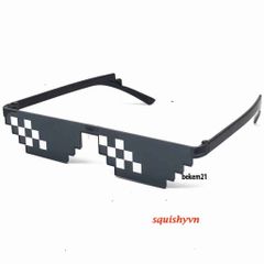 Mắt Kính 6 Chấm Nhiều Màu Sắc PVN52031 Thug Life - Kính Mát Cá Tính Dành Cho Game Thủ