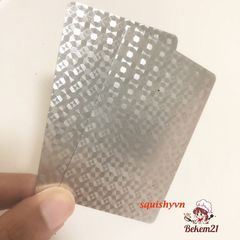 Bộ Bài Tây 52 Lá Chống Gãy Chống Nước 100 Đô La Mạ Vàng, Mạ Bạc - Quà Tặng Ý Nghĩa và Độc Đáo cho Mọi Dịp
