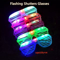 Kính LED Phát Sáng Nhiều Màu - Phụ Kiện Thời Trang Tiệc Tùng, Bar, Vũ Hội Sôi Động - Kính Mắt Nhấp Nháy Quẩy Tiktok