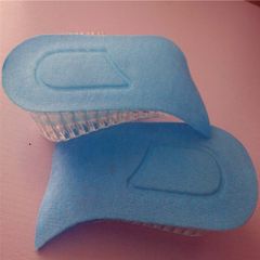 Set 2 Miếng Độn Đế Giày Silicon Êm Chân - Lót Giày Tăng Chiều Cao 3,5-4cm Cho Cả Nam Nữ - Đen Siêu Thoải Mái