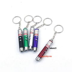 Bút Chiếu Laser 4mW 2 trong 1 + Đèn LED Để Chơi Với Thú Cưng - Đèn Laser Trêu Mèo Và Chó, Đồ Chơi Giải Trí Thú Vị